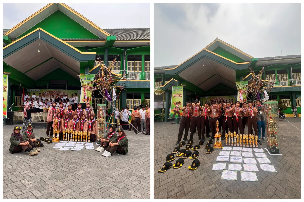 KOPASMA Al-Amin IIBS Raih Juara Umum Terbaik di Ma’arif Creative Camp 2026