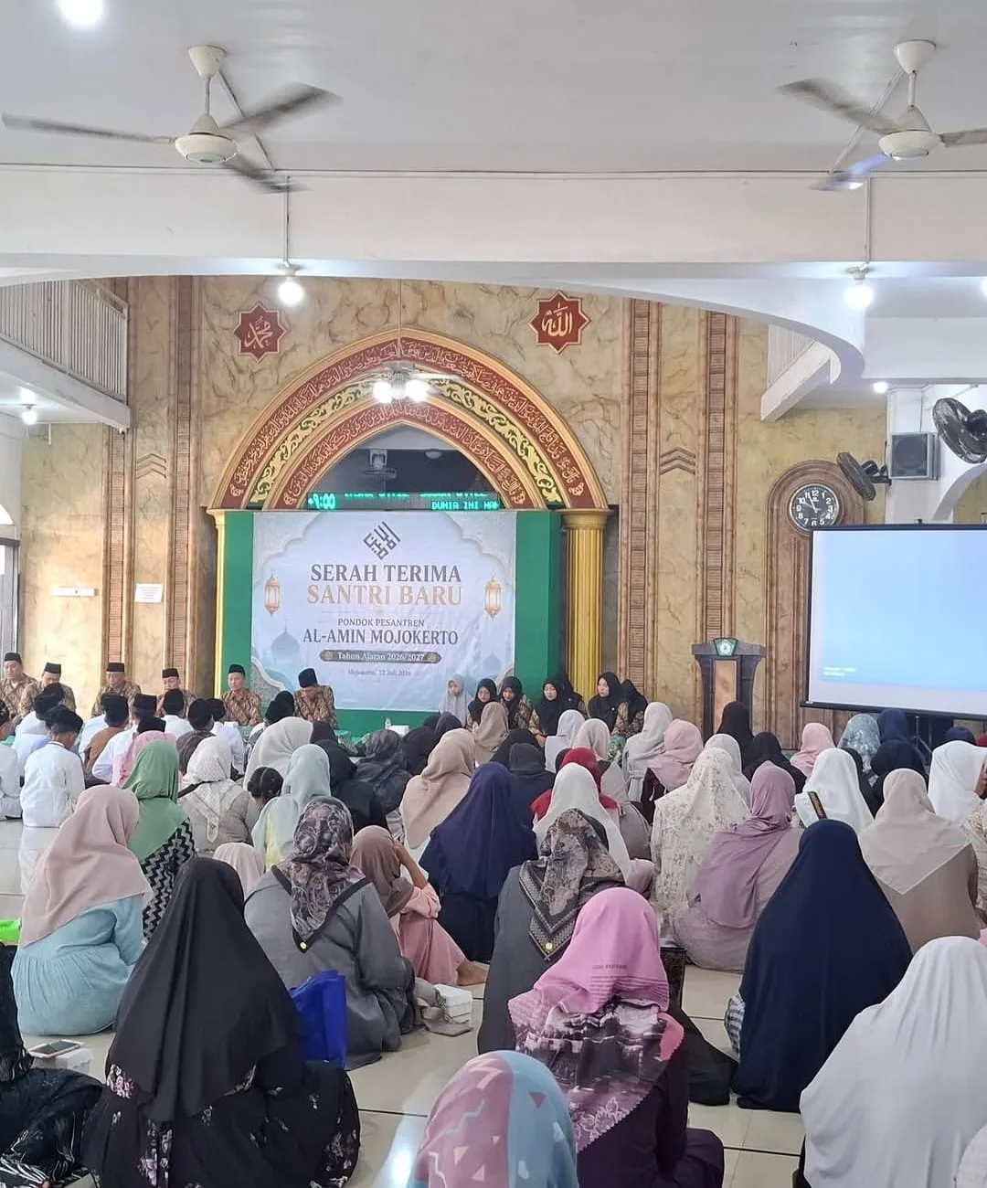 Serah Terima Santri Baru Al-Amin, Awal Amanah dan Harapan Wali Santri